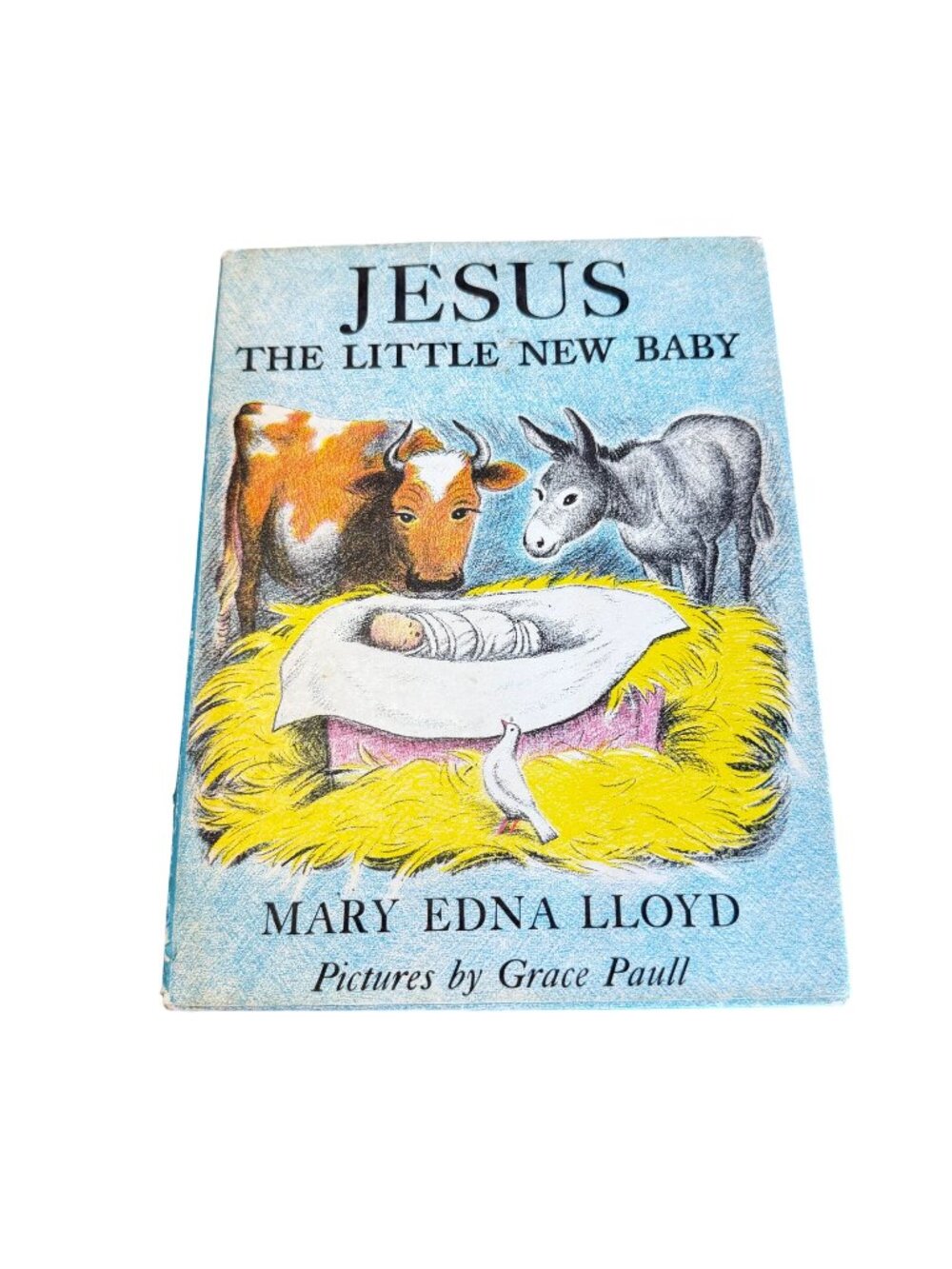 Jesus The Little New Baby Mary Edna Lloyd Grace Paull Christmas Picture Book HC